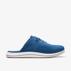 Clarks Breeze Clara Dark Denim Dark Blue | ZASJH8571