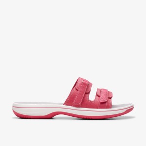 Clarks Breeze Piper Bright Pink Combination Light Pink | ZELRD4703