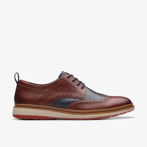 Clarks Chantry Wing British Tan Combination Brown | QOKIY7145