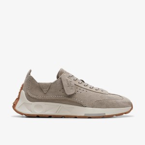 Clarks Craft Speed Light Grey Suede Light Grey | JSOPT4730