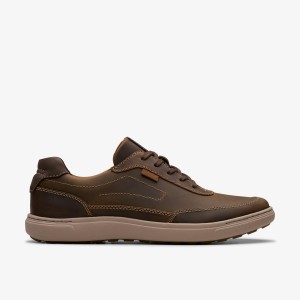 Clarks Mapstone Trail Beeswax Leather Beeswax | IWYMF4953