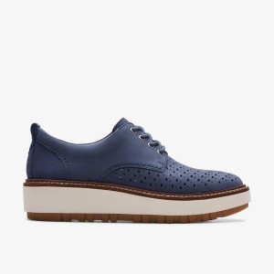 Clarks Orianna Move Navy Nubuck Navy | ZMNYV2683