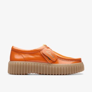 Clarks Torhill Bee Orange Patent Orange | PWMAI2315