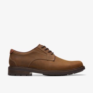 Clarks Un Shire Low Beeswax Leather Beeswax | IRMSX3482