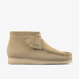 Clarks Wallabee Boot Maple Suede Maple | KJQYL6837