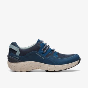 Clarks Wave Range Blue Combination Blue | PYAQG3026