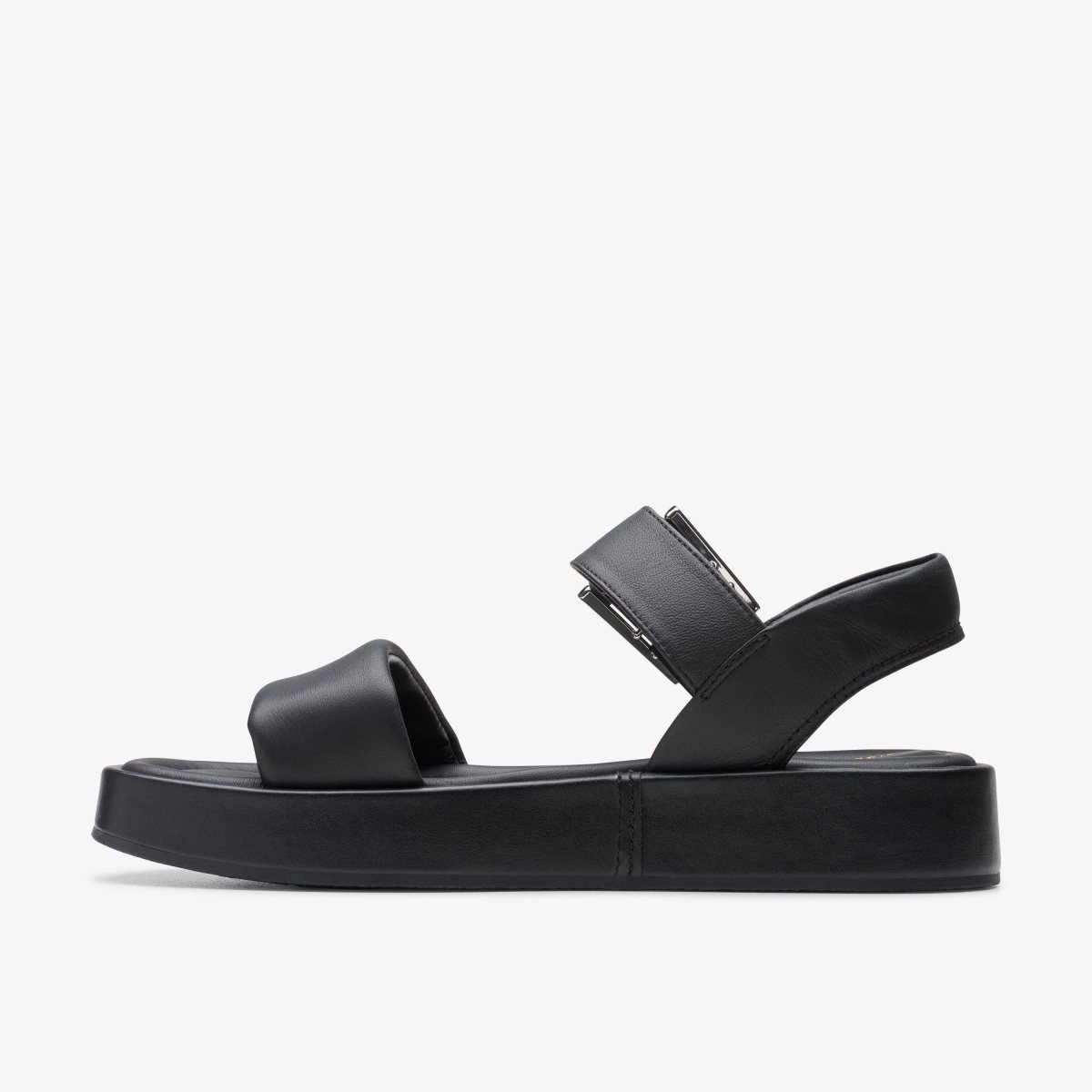 Clarks ALDA STRAP Black Leather Black | CXQSD9108