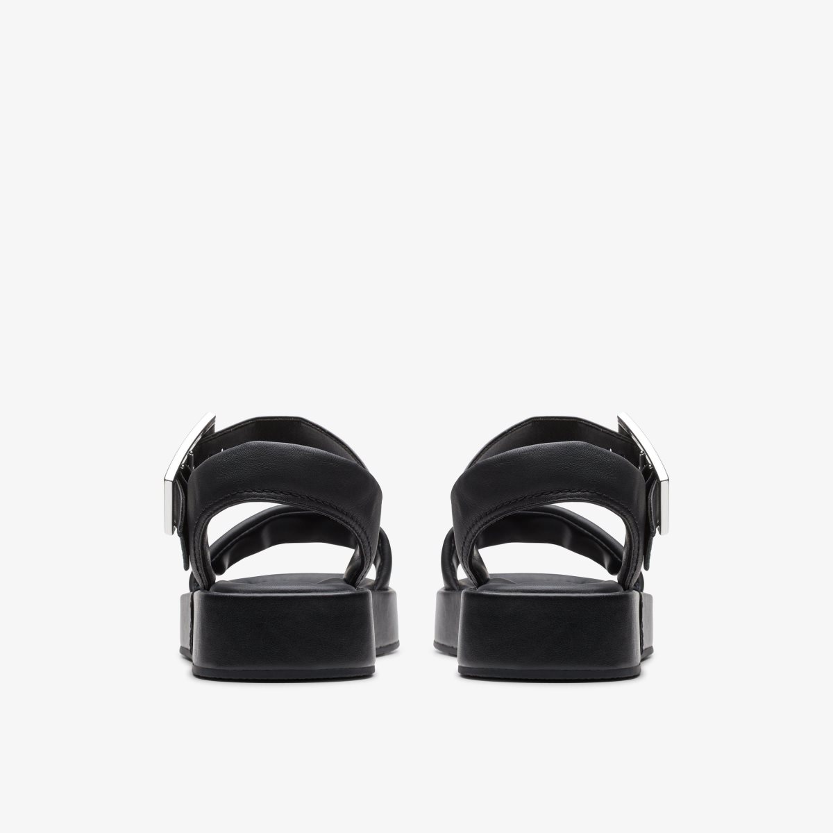 Clarks ALDA STRAP Black Leather Black | CXQSD9108