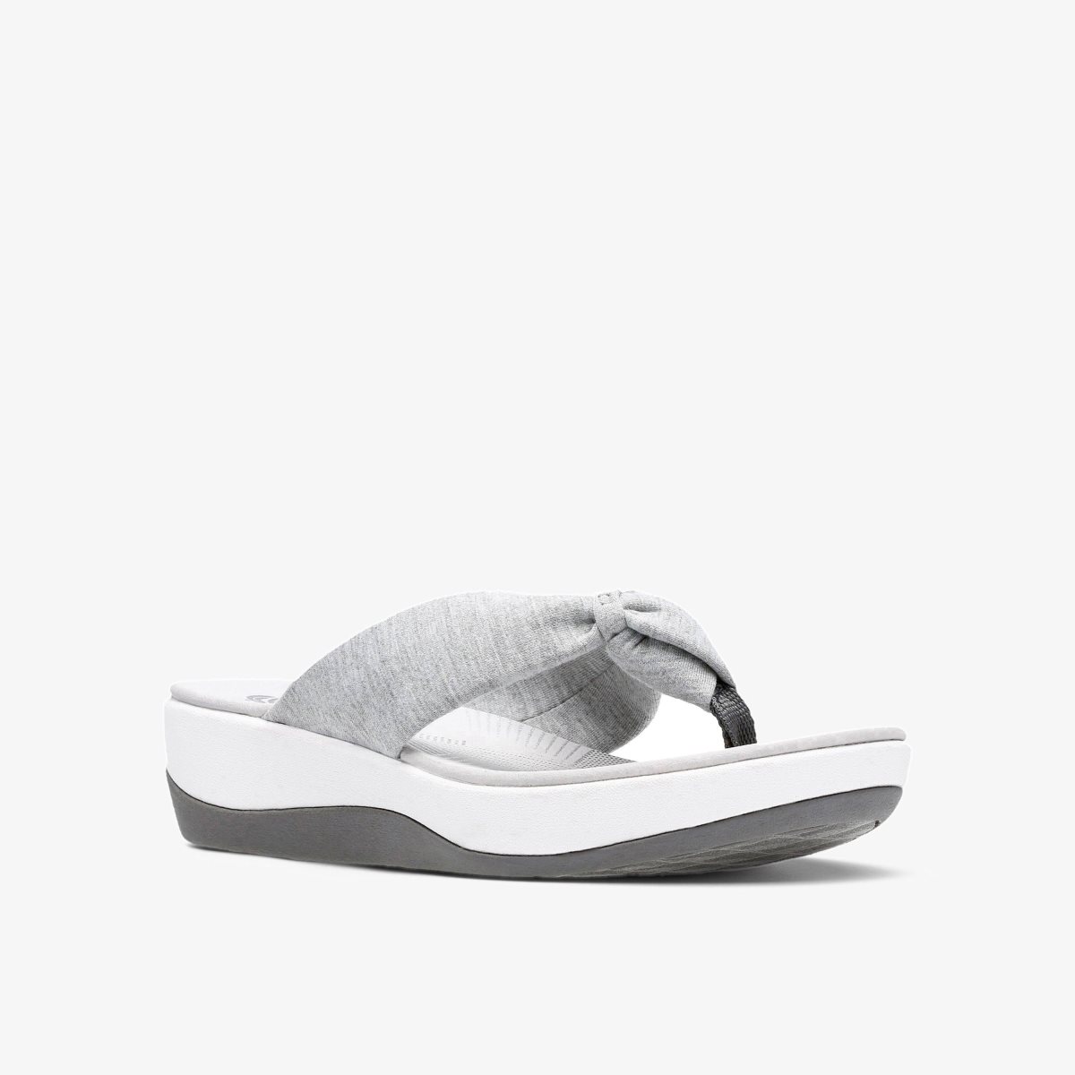 Clarks Arla Glison Grey Fabric Grey | YOHSD4851