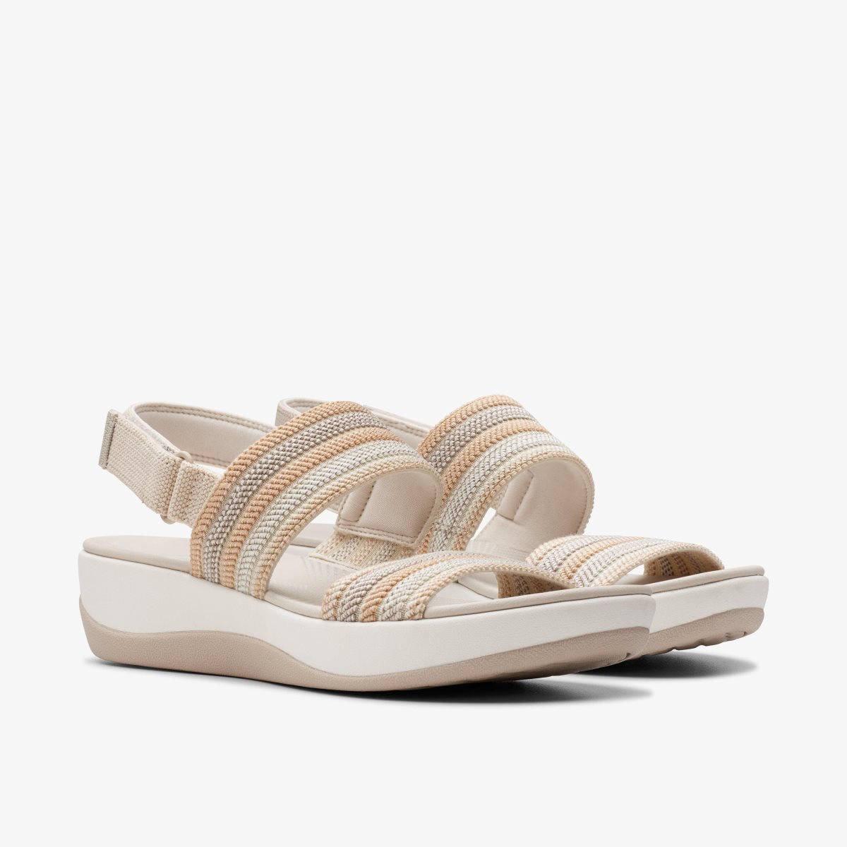 Clarks Arla Stroll Beige Combination Beige | EZWQX0849