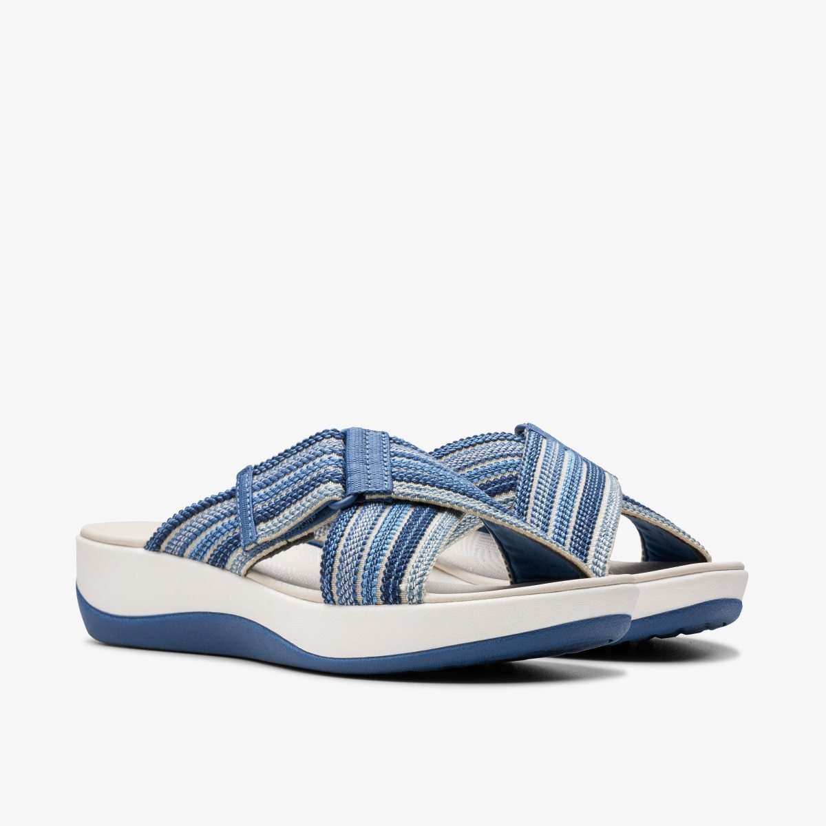 Clarks Arla Wave Blue Combination Blue | AZLDF8143