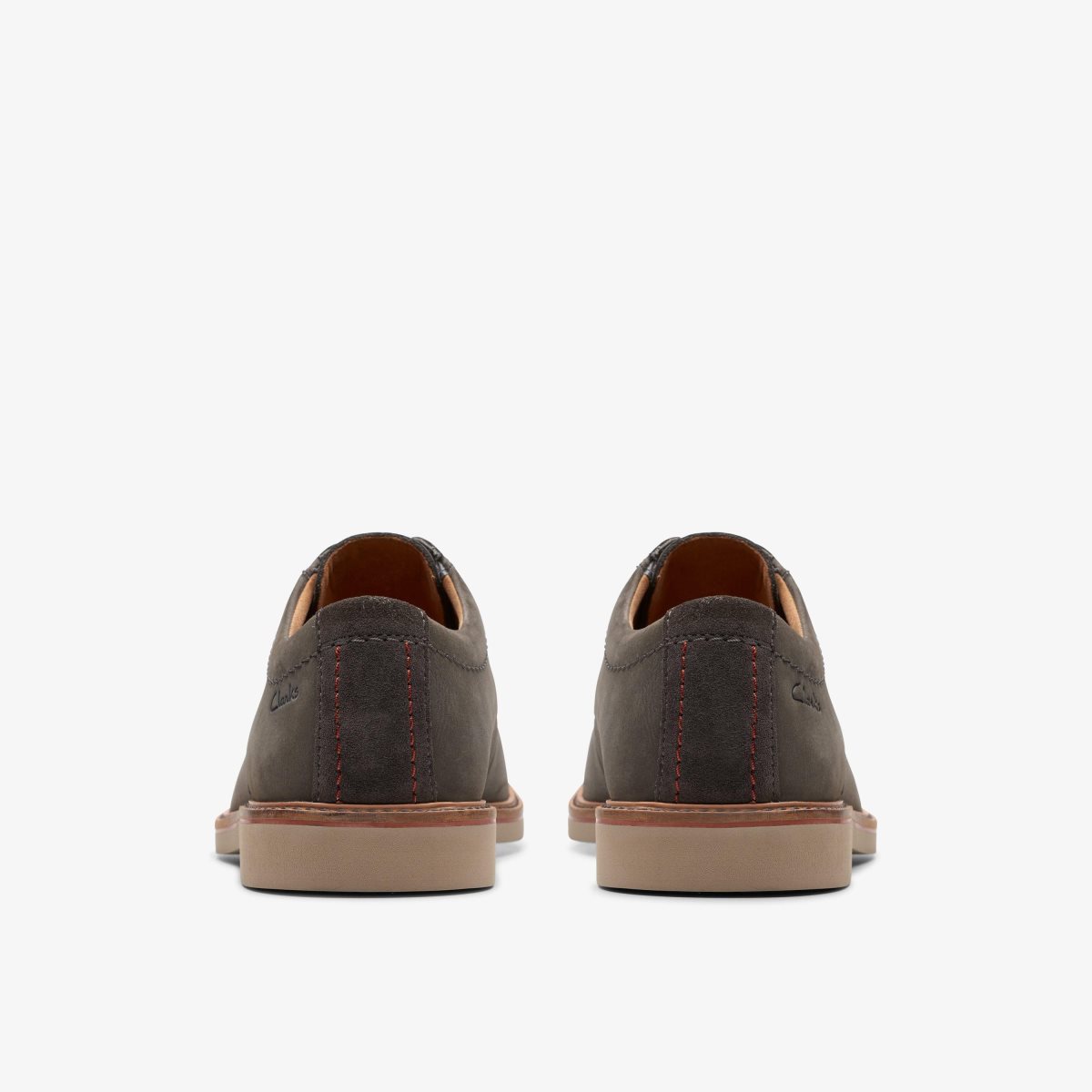 Clarks Atticus LT Lace Dark Grey Nubuck Dark Grey | PKIQL1607