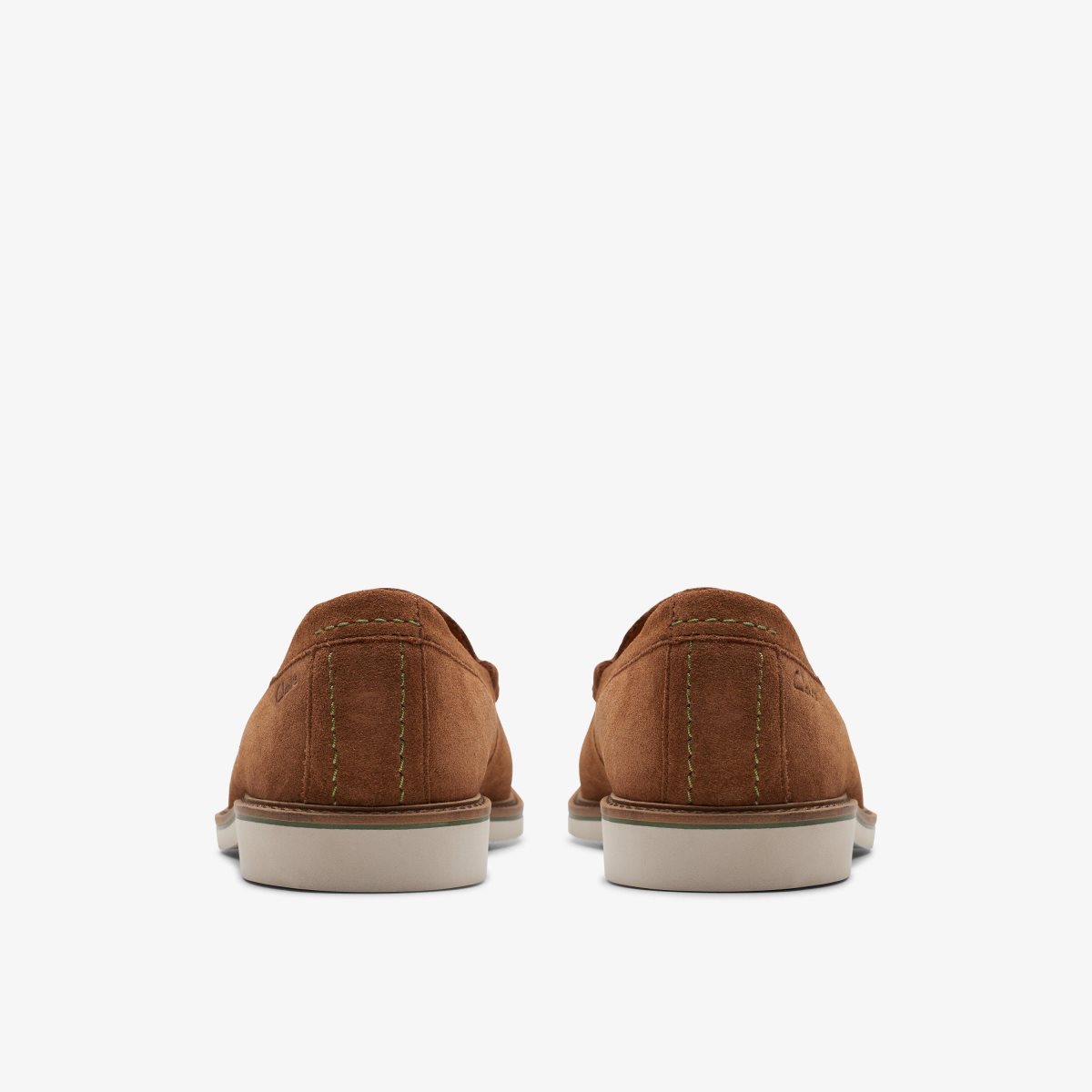 Clarks Atticus LT Slip Cola Suede Cola | FGMPZ2784