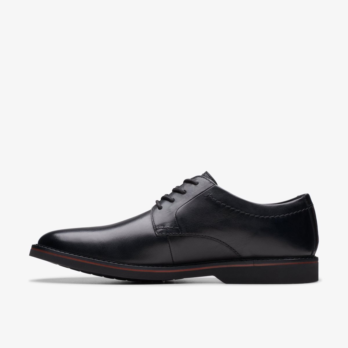 Clarks Atticus Lace Black Black | LXQBG4869