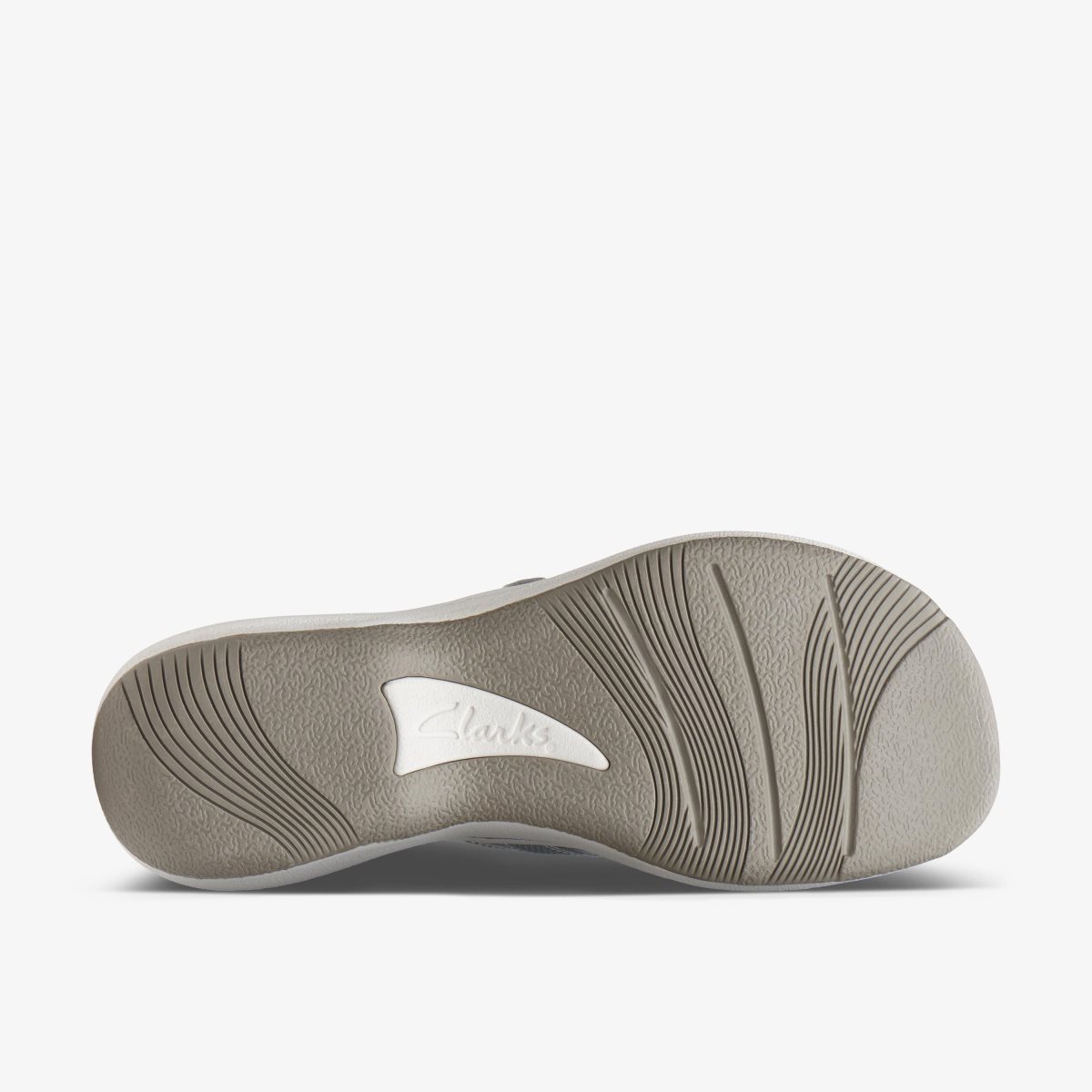 Clarks BREEZE SEA Silver Synthetic Silver | RGXCV4736