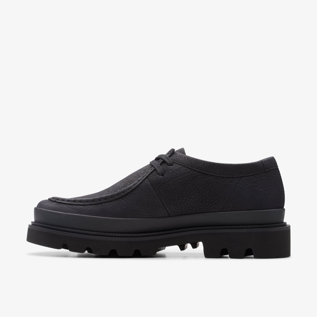 Clarks Badell Seam Black Nubuck Black | EYOCF1290