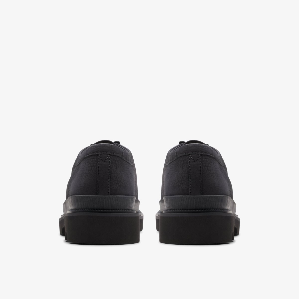 Clarks Badell Seam Black Nubuck Black | EYOCF1290