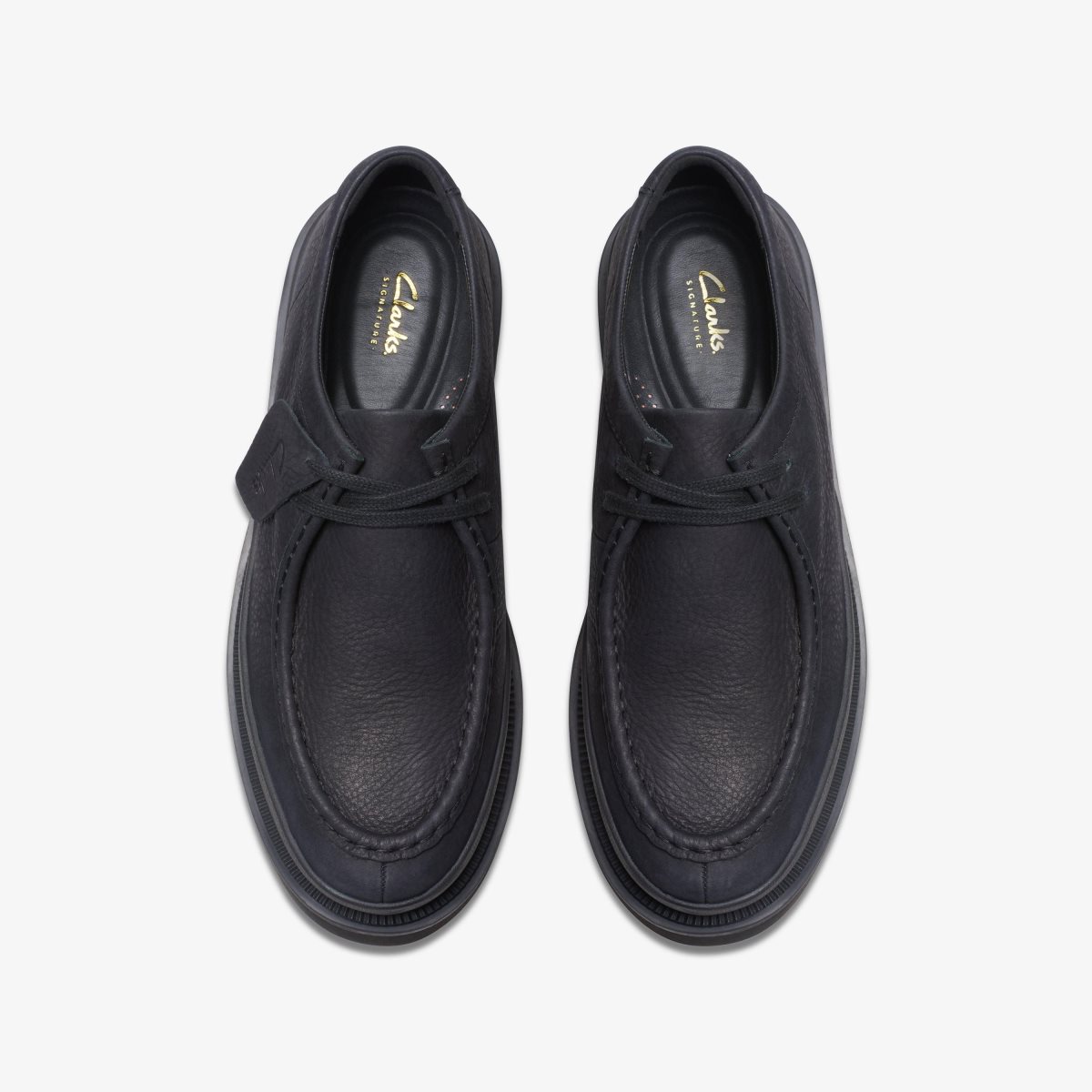 Clarks Badell Seam Black Nubuck Black | EYOCF1290