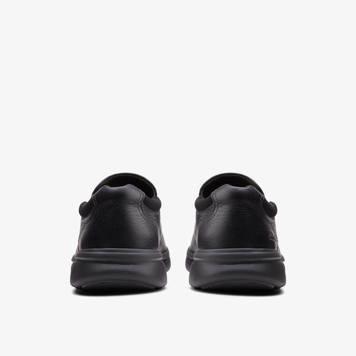 Clarks Bradley Step Black Tumbled Leather Black | LZTSW5428