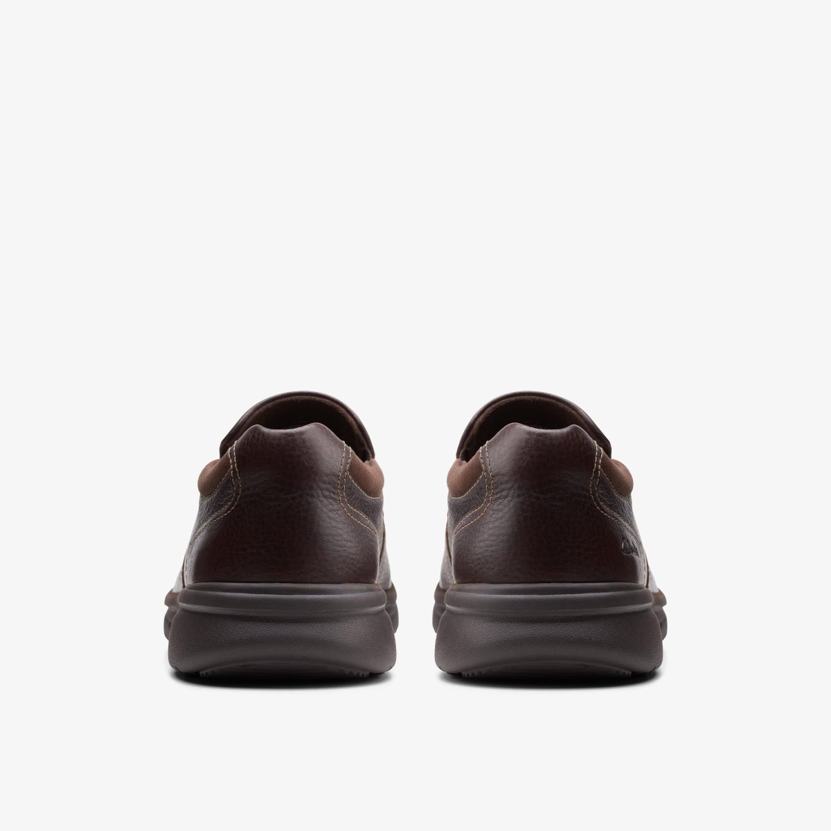 Clarks Bradley Step Dark Brown Tumbled Dark Brown | JTFYI8417