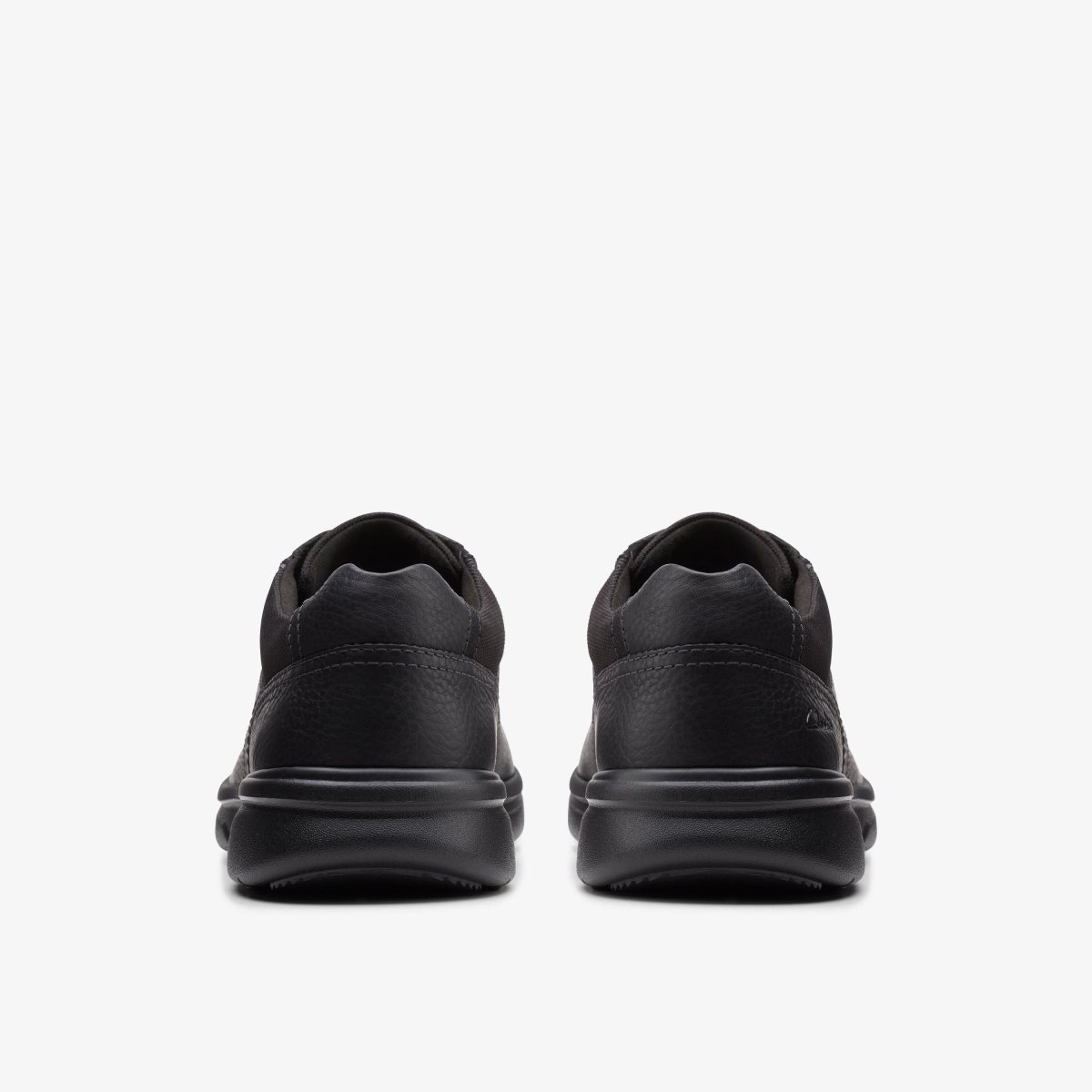 Clarks Bradley Vibe Black Tumbled Leather Black | MFHXK3789