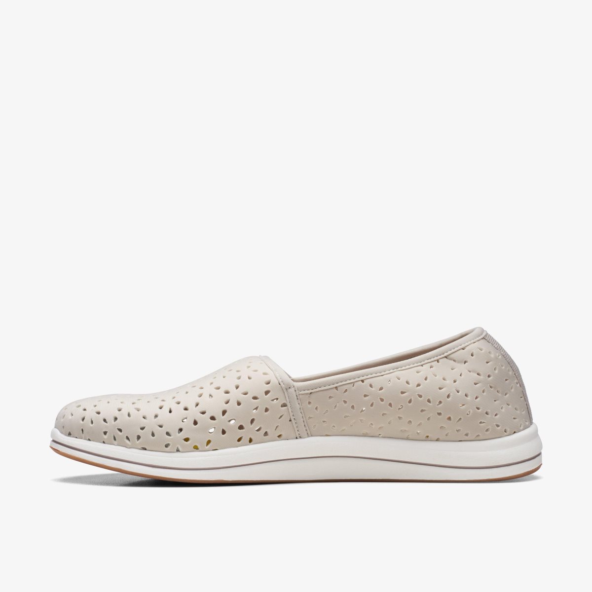 Clarks Breeze Emily Light Taupe Light Grey Brown | MYARZ3746