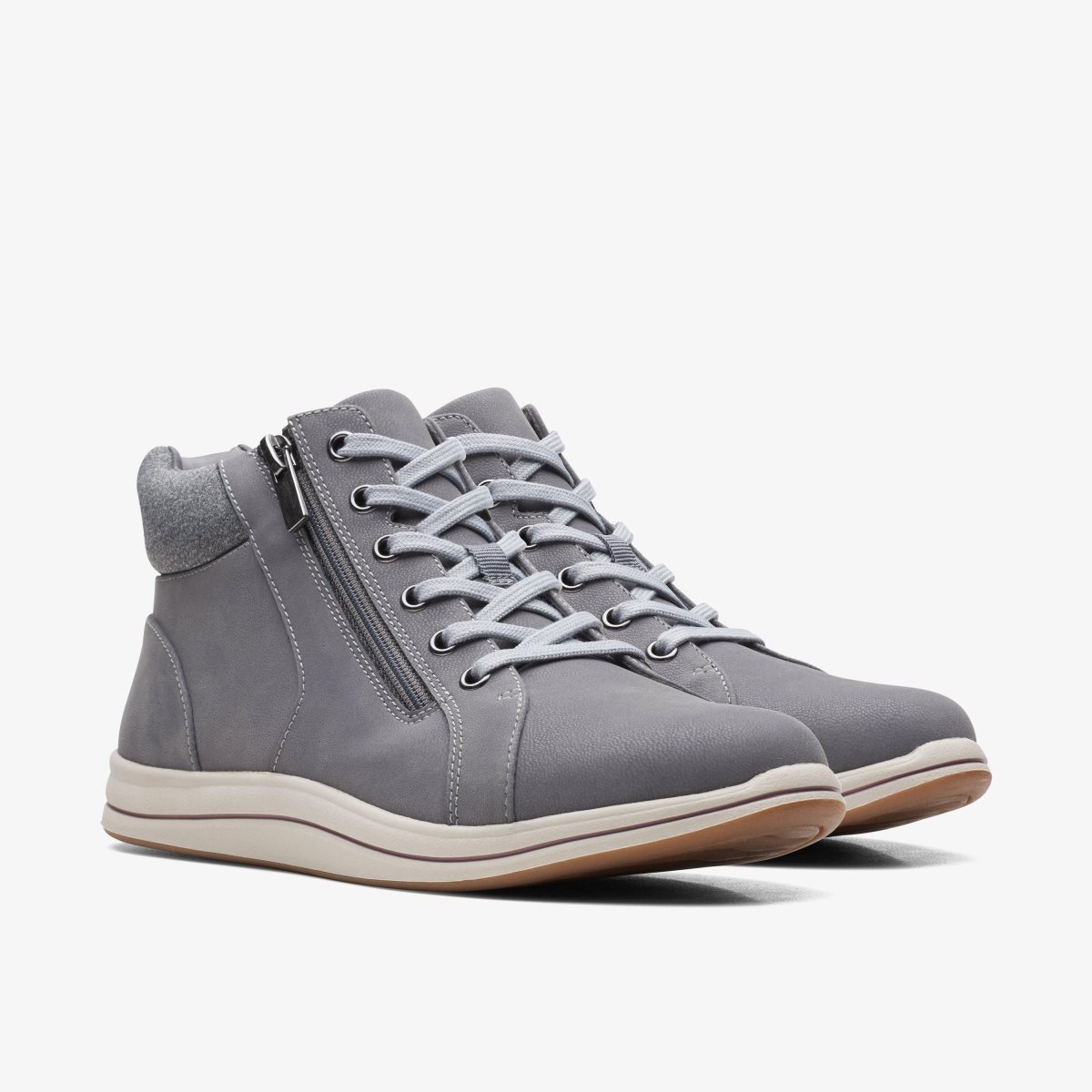 Clarks Breeze Glide Dark Grey Dark Grey | QRVXK1429