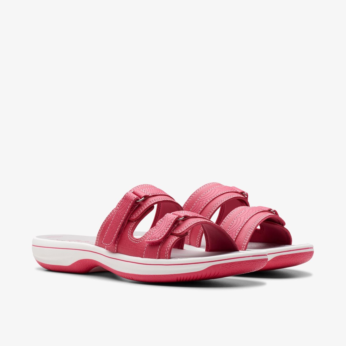 Clarks Breeze Piper Bright Pink Combination Light Pink | ZELRD4703