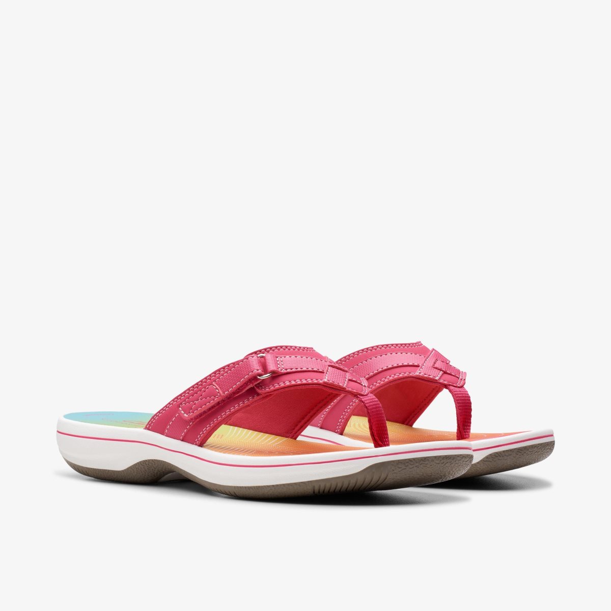 Clarks Breeze Sea Brt Pink Ombre Pink | CLOPF9305