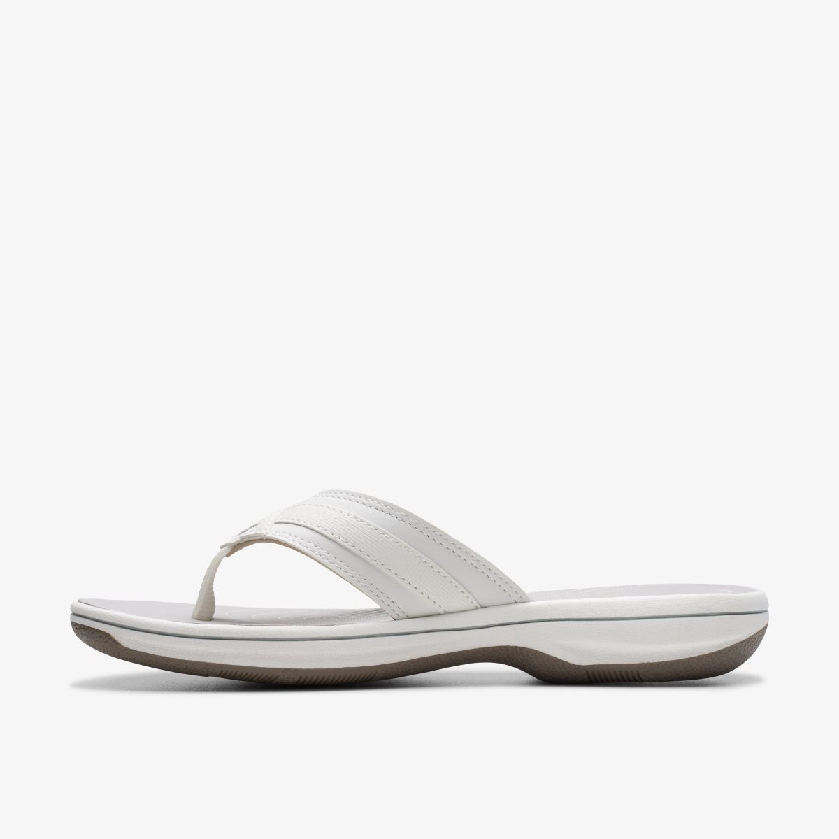 Clarks Breeze Sea White Synthetic White | YTZQH1325