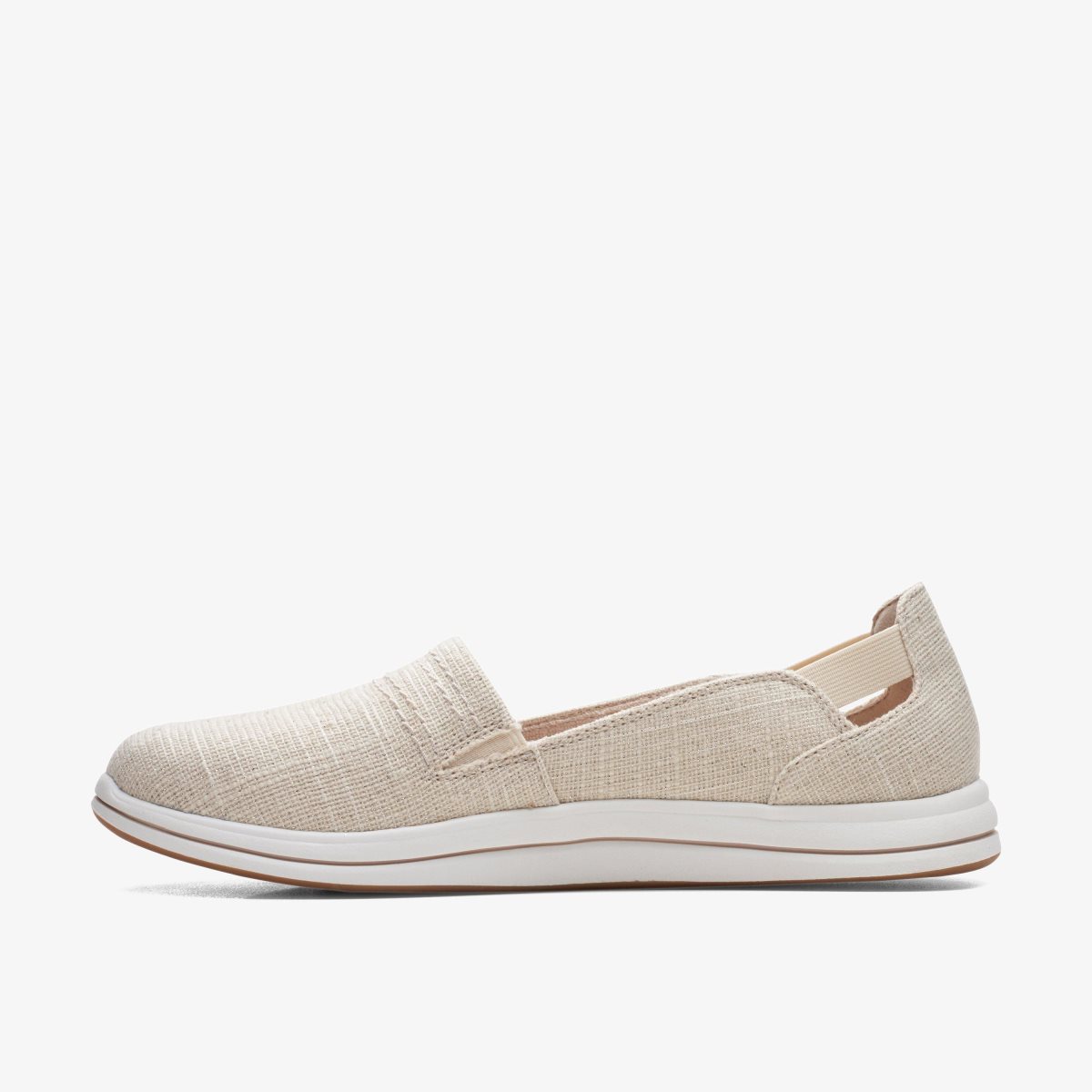 Clarks Breeze Step II Natural Interest Beige | EDFPH3678