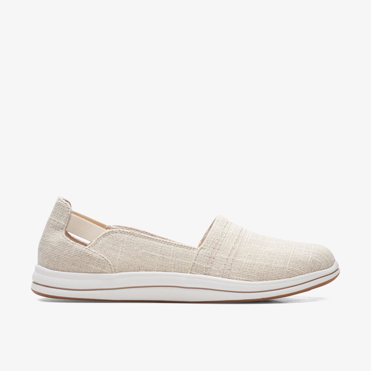 Clarks Breeze Step II Natural Interest Beige | EDFPH3678