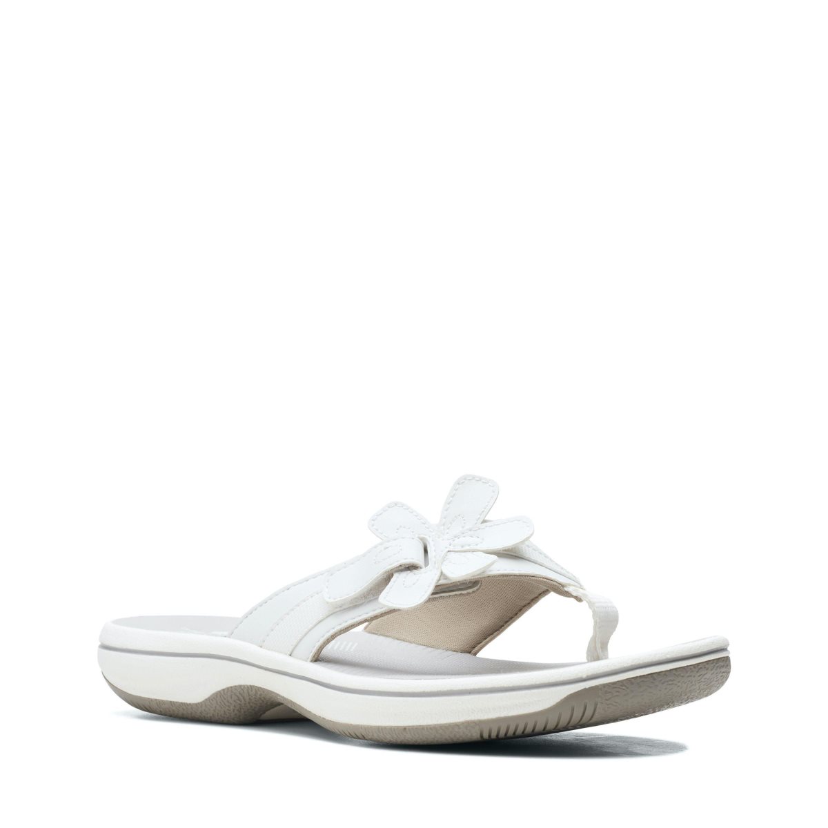 Clarks Brinkley Flora White White | HTGBA3586