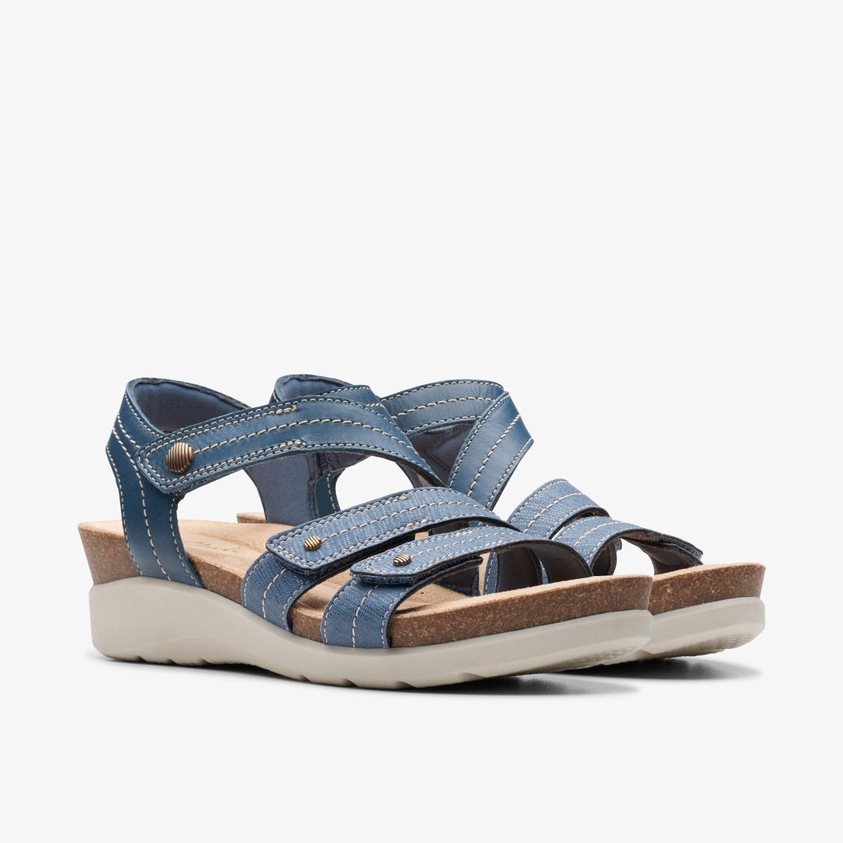 Clarks Calenne Clara Blue Combination Blue | PHCGT1049