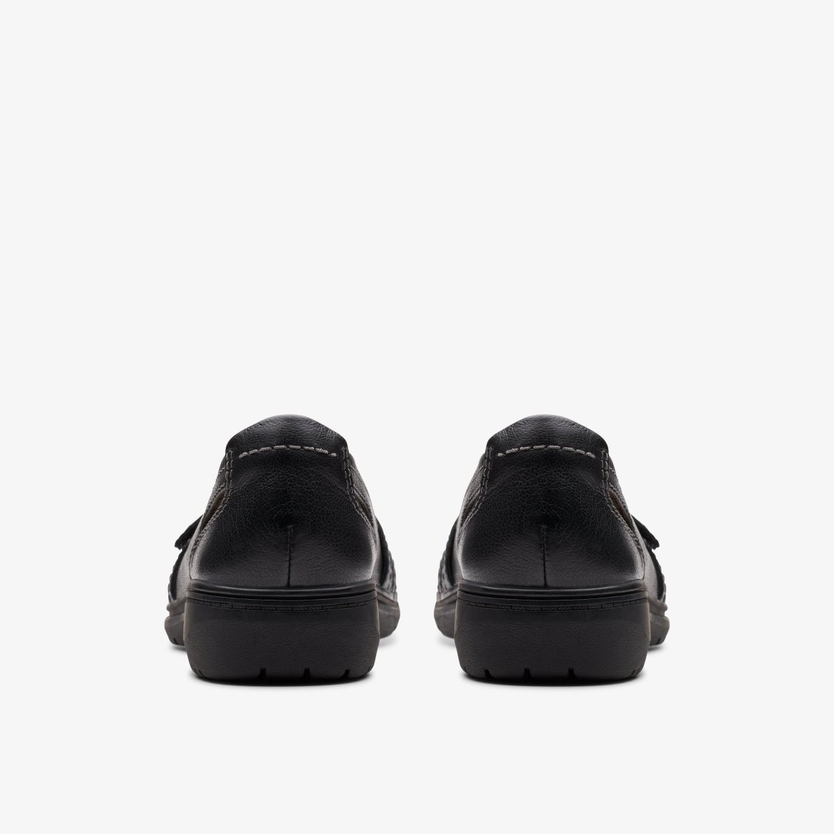 Clarks Carleigh Eliza Black Leather Black | WINAH0213