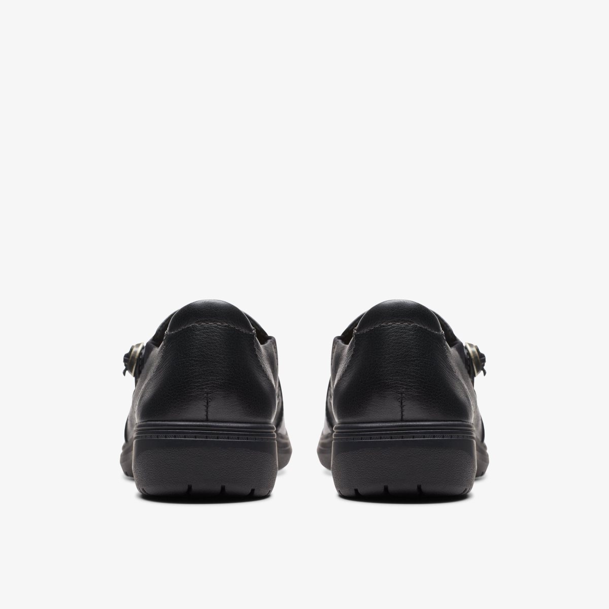 Clarks Carleigh Pearl Black Leather Black | LJKOP9837