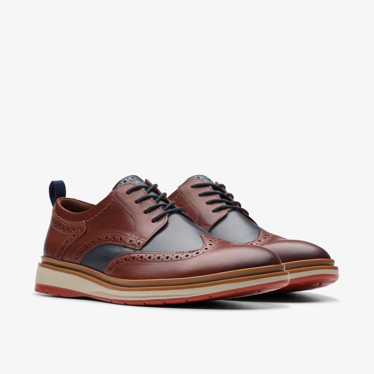 Clarks Chantry Wing British Tan Combination Brown | QOKIY7145