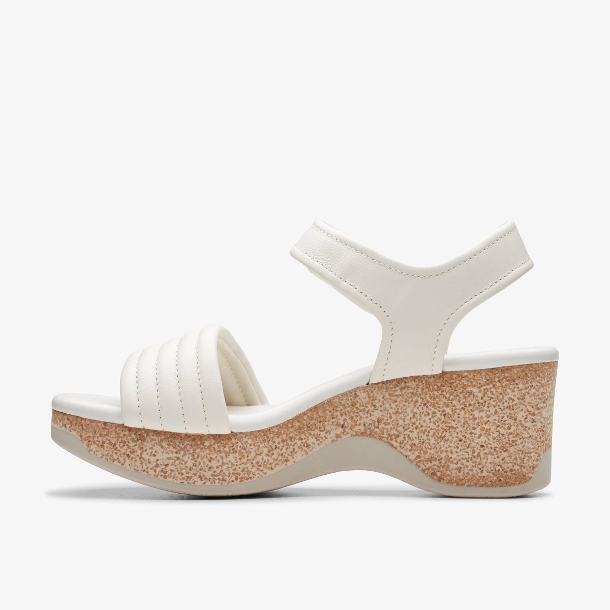 Clarks Chelseah Gem Off White Leather White | KQDAU3648