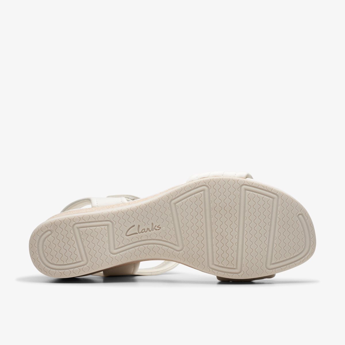 Clarks Chelseah Gem Off White Leather White | KQDAU3648