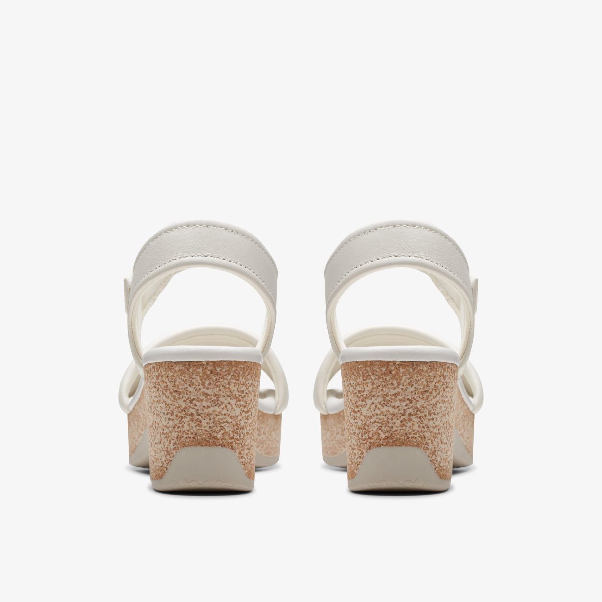 Clarks Chelseah Gem Off White Leather White | KQDAU3648