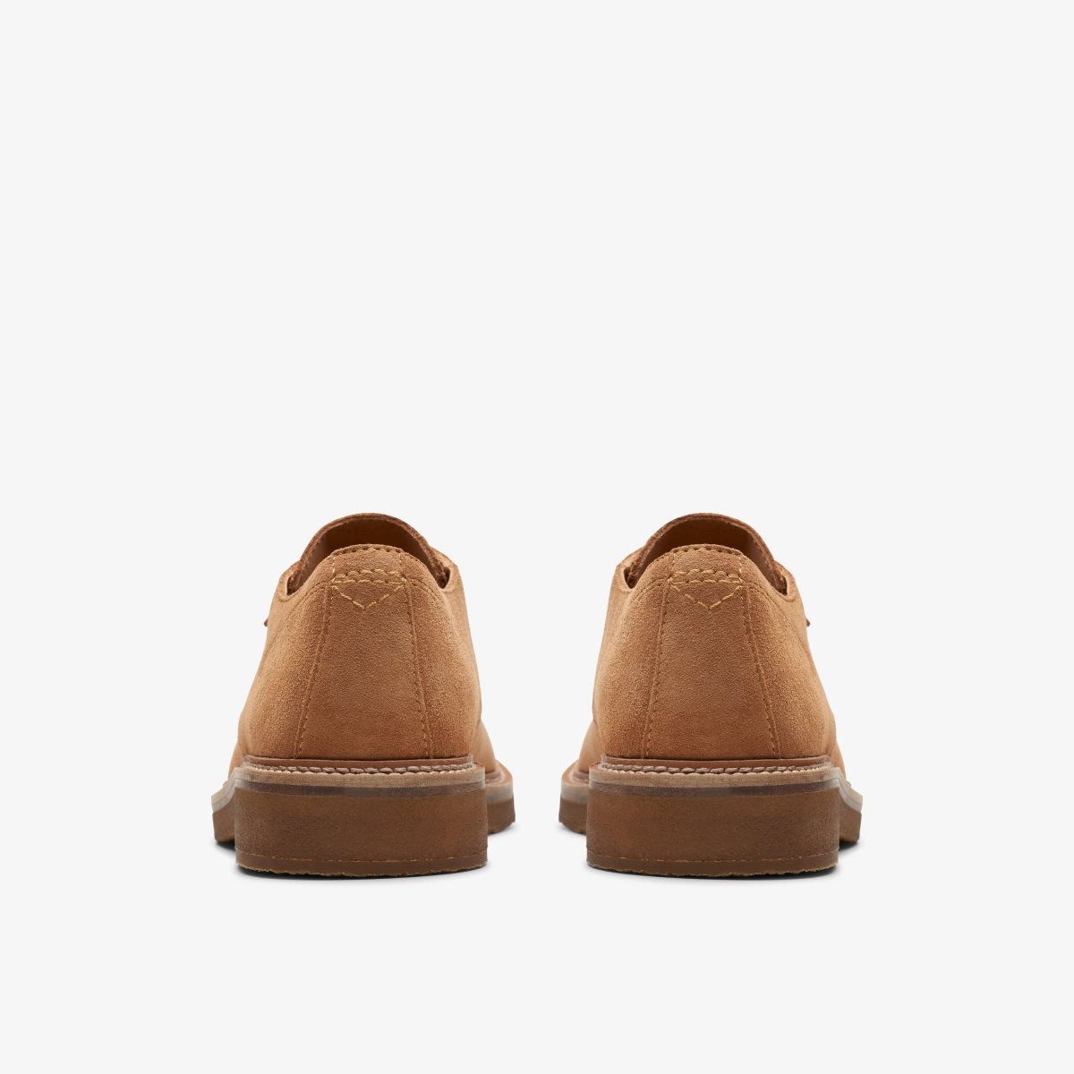 Clarks Clarkdale Derby Light Tan Suede Light Brown | HPFBL6318