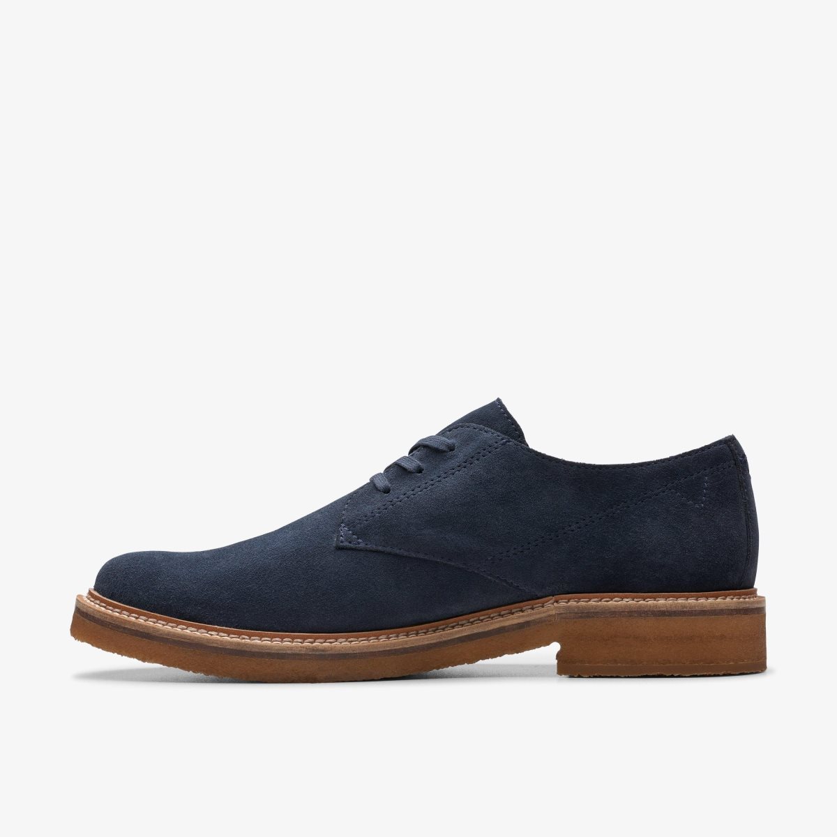 Clarks Clarkdale Derby Navy Suede Navy | RUXKM5013