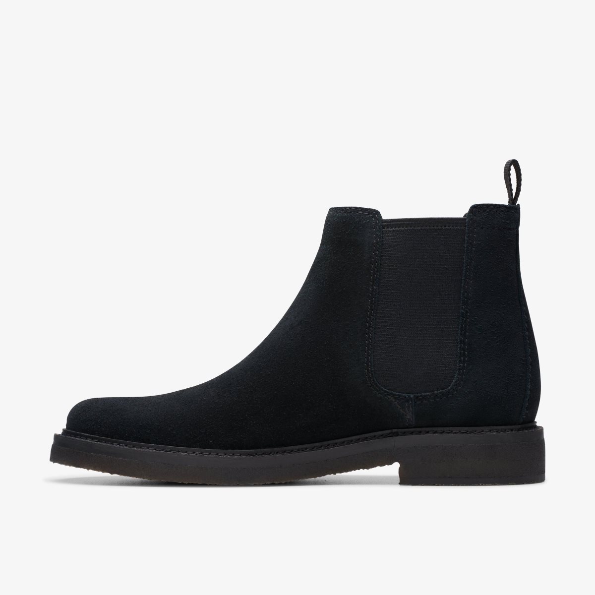 Clarks Clarkdale Easy Black Suede Black | JWPUC7018