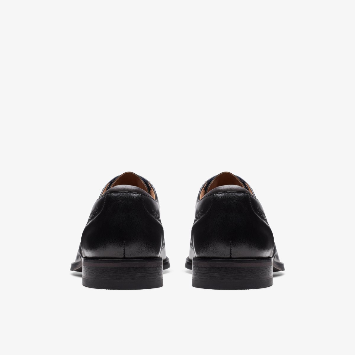 Clarks Craft Arlo Limit Black Leather Black | FAWNY9712