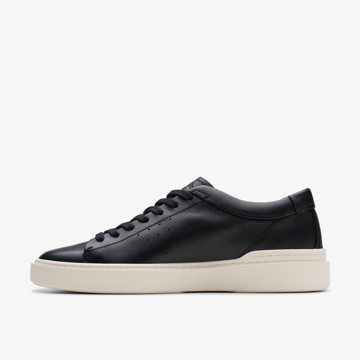 Clarks Craft Swift Black Leather Black | AQVZY1892