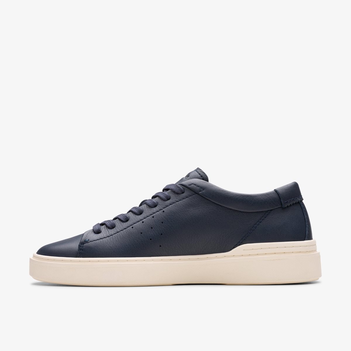 Clarks Craft Swift Navy Leather Navy | VGENP7546