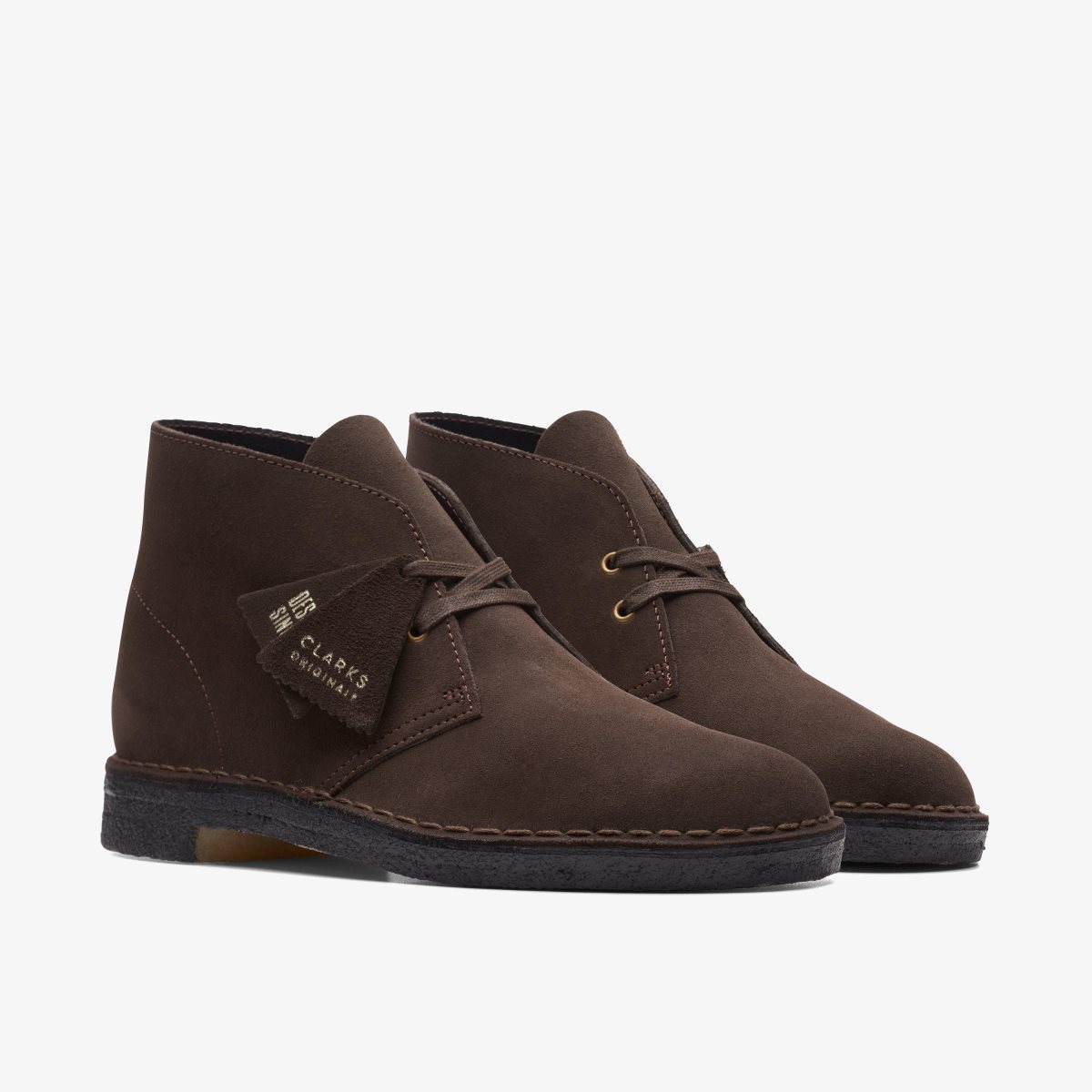 Clarks Desert Boot Brown Suede Brown | JCTWA8697