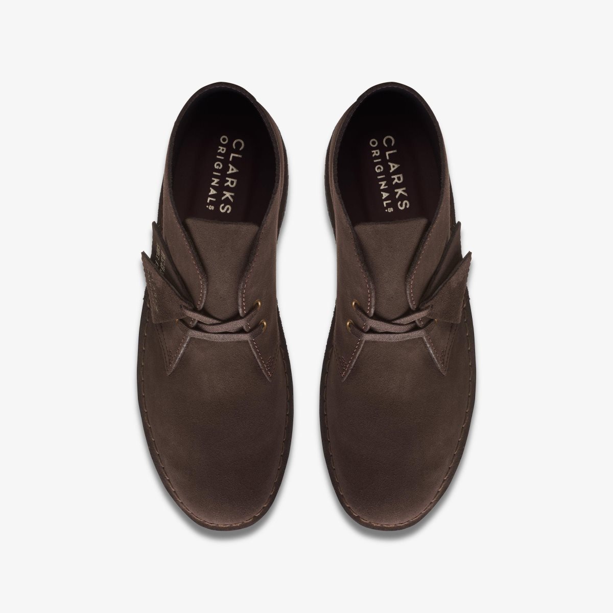 Clarks Desert Boot Brown Suede Brown | JCTWA8697