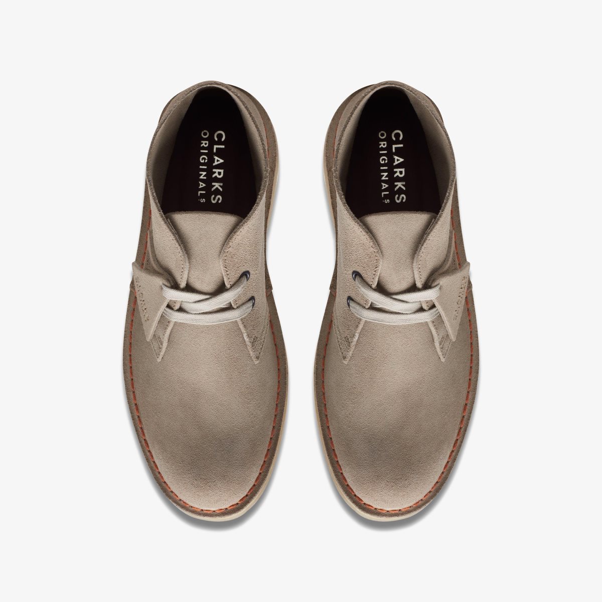 Clarks Desert Boot Sand Suede Brown | WSLOZ4816