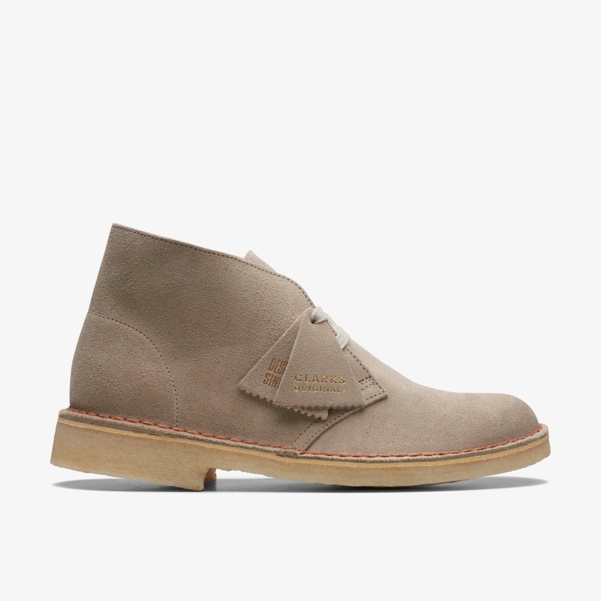 Clarks Desert Boot Sand Suede Brown | WSLOZ4816